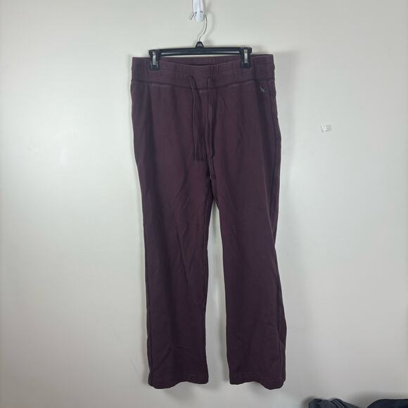 Eddie Bauer Pants - eddie bauer womens sweatpants comfy wear size medium burgundy